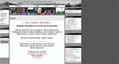 Desktop Screenshot of kulturouseveru.cz
